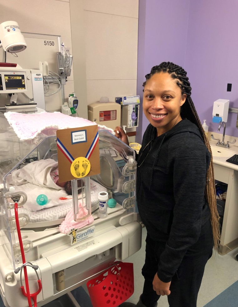 At 32 weeks pregnant, Felix was diagnosed with a very severe case of preeclampsia, was immediately sent to the hospital and ended up having an emergency C-section.