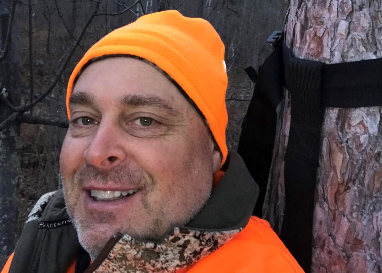 Image: Rory Martinson was on a hunting trip with his nephew in November 2020 when he developed a 103 degree fever. He was later diagnosed with Covid-19.