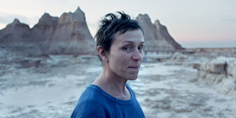 Image: Frances McDormand in the film \"Nomadland\"
