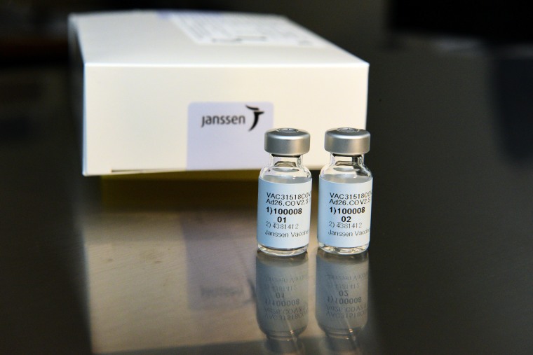 Image: Johnson & Johnson's Janssen COVID-19 vaccine