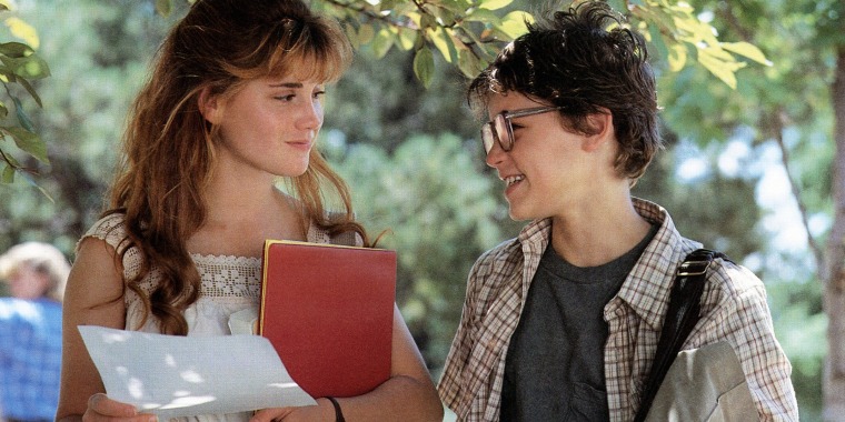 LUCAS, from left: Kerri Green, Corey Haim, 1986. (C)20th Century-Fox Film Corporation, TM &amp; Copyright/