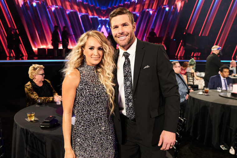 Carrie Underwood and Mike Fisher 