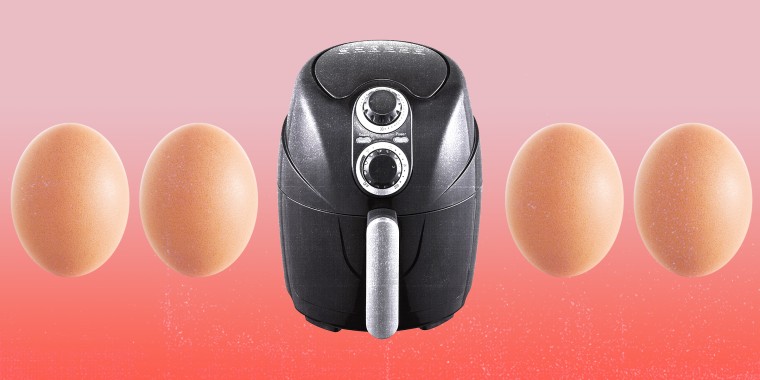 TikToker shows how to make hard-boiled eggs in the air fryer