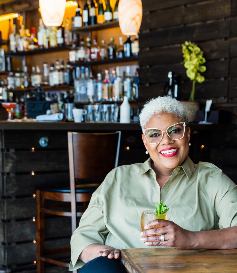 Deborah VanTrece, owner of Twisted Soul Cookhouse &amp; Pours in Atlanta and Let's Talk member, said "we're going to make sure each other gets out of this OK."

