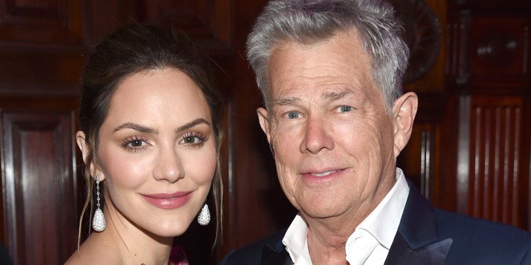 Katharine McPhee and David Foster