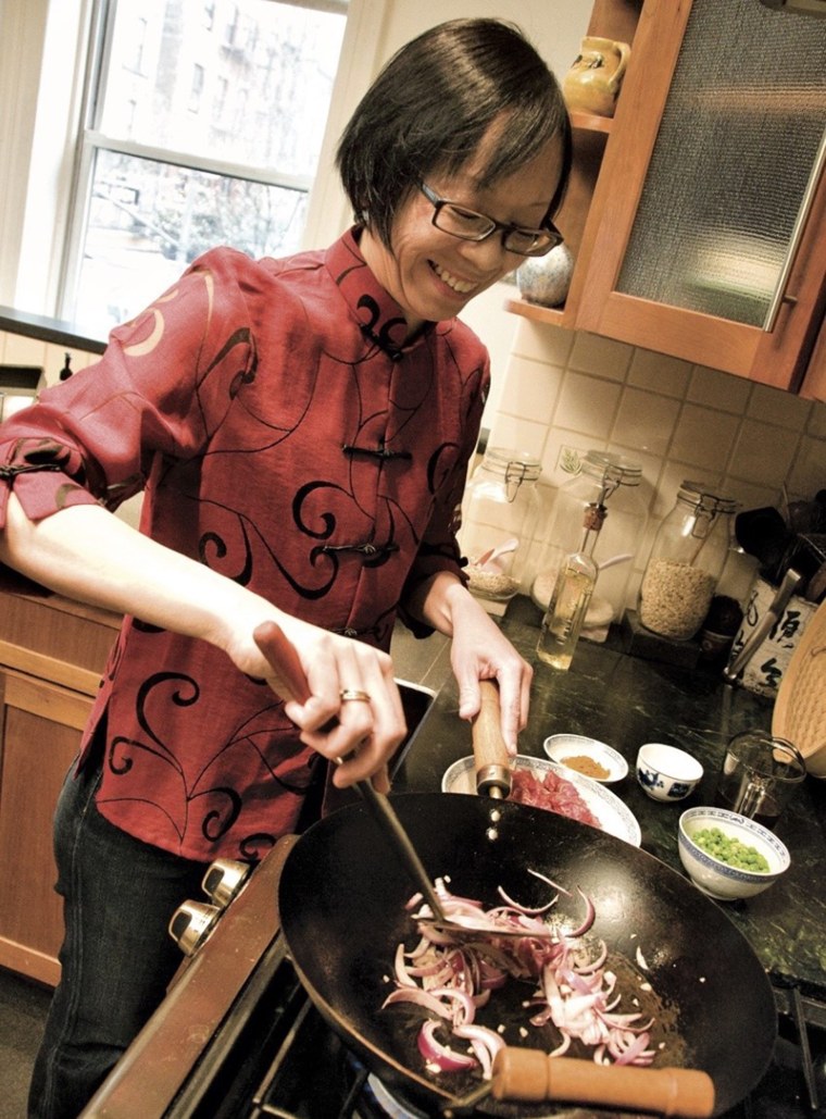Grace Young is the author of a James Beard Award-winning cookbook, "Stir-frying to the Sky’s Edge," among many others focused on wok cookery.