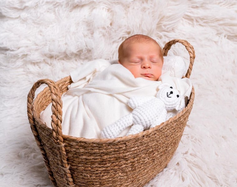 Meghan Trainor shares new photos of baby son Riley