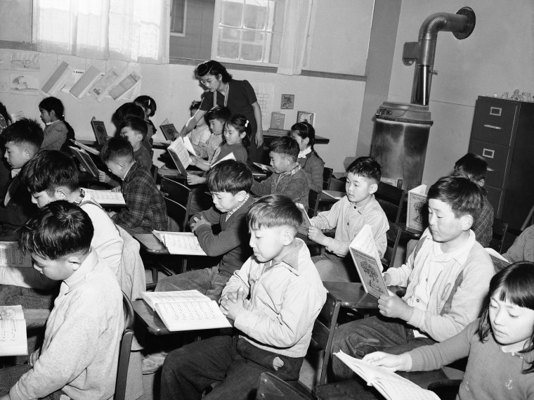 Japanese evacuee children