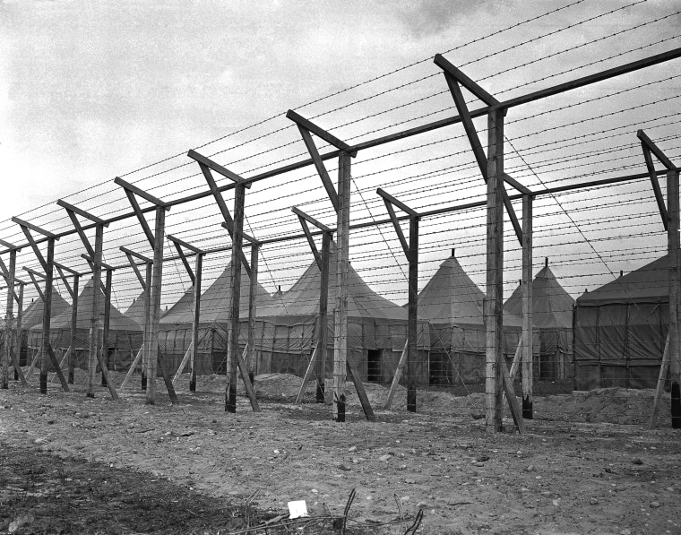 United States Defense Aliens Japanese Internment Camp in Upton, New York on Nov. 3, 1941.