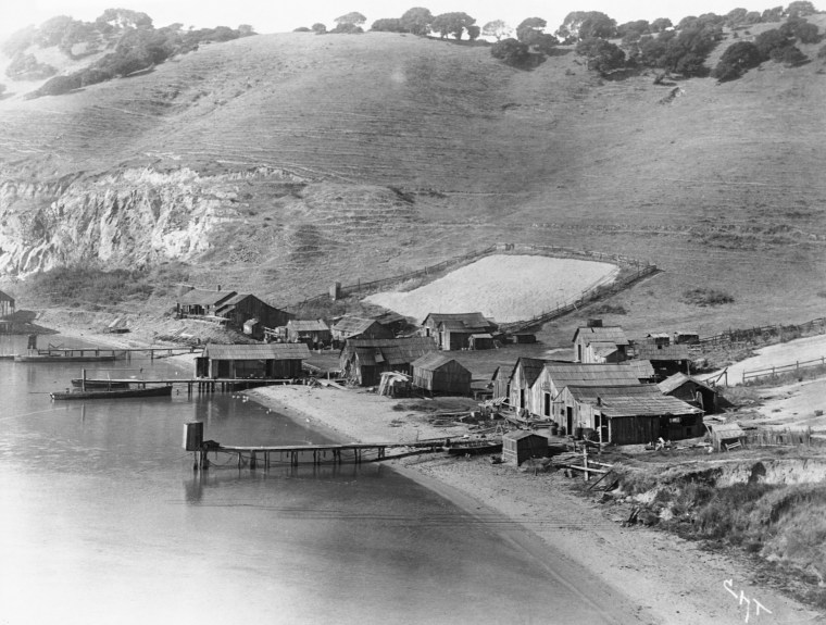 Chinese Fishing Camp in San Francisco Bay