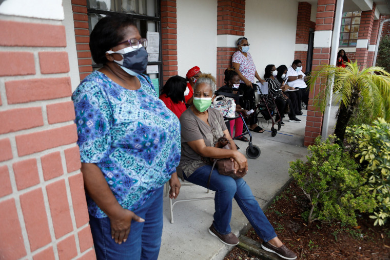 Image: Covid-19 vaccinations Greater Bethel Missionary Baptist Church in Tampa