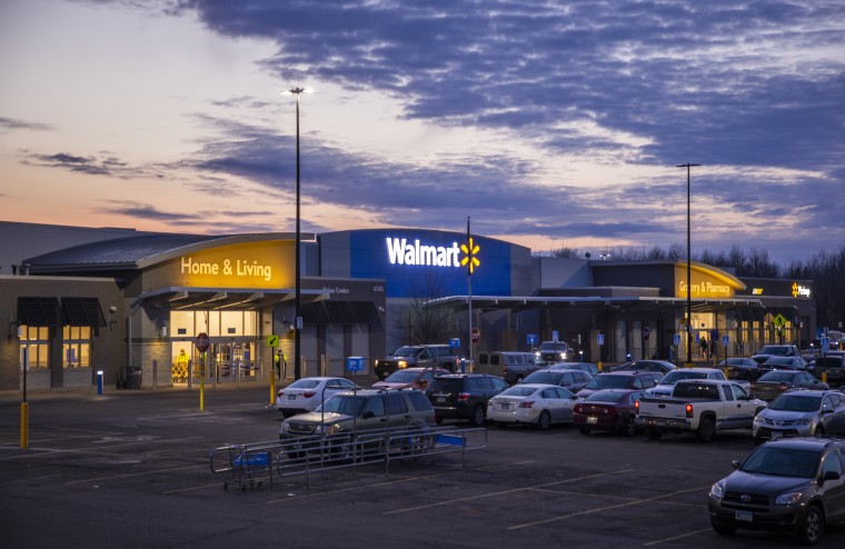 The Walmart in Hermantown, Minn.