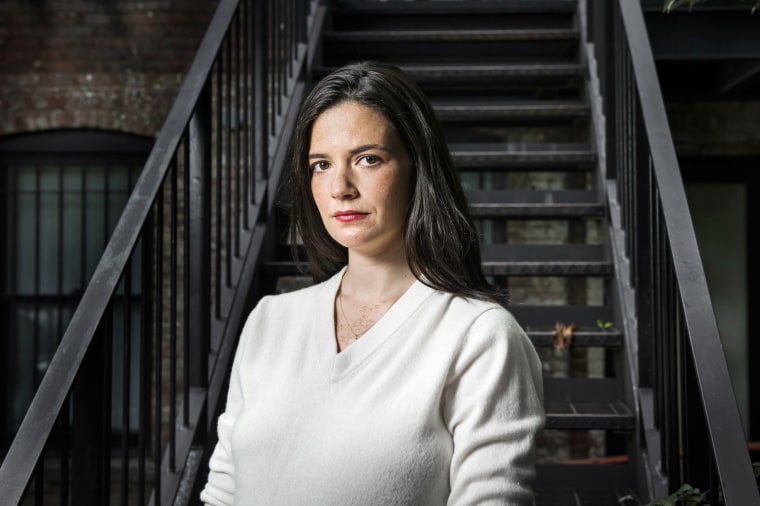 Claire Stapleton, an organizer of the 2018 Google walkout over sexual harassment and misconduct, in New York, November 2019.