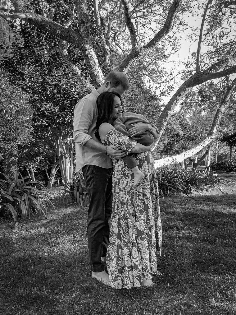 The Duke And Duchess Of Sussex Release A New Family Photograph