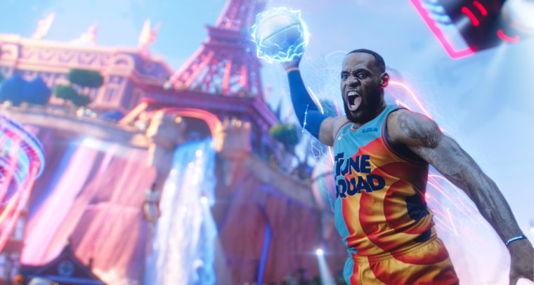 LeBron James in "Space Jam 2"