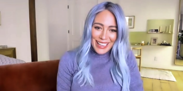 Hilary Duff visited “The Ellen DeGeneres Show” via video Friday and the pregnant star spoke about experiencing “lightning crotch” during her pregnancy.