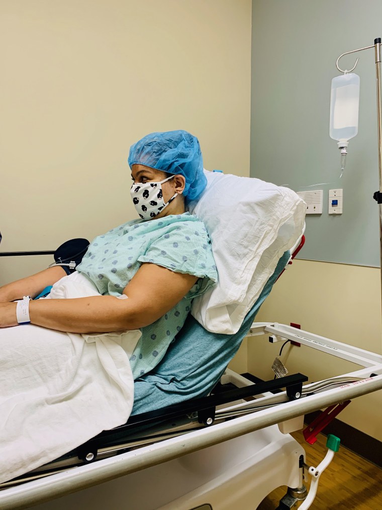 Since her last surgery for endometriosis this summer, Christy Reyes has experienced less pain and bleeding. Still, she has some bad days.