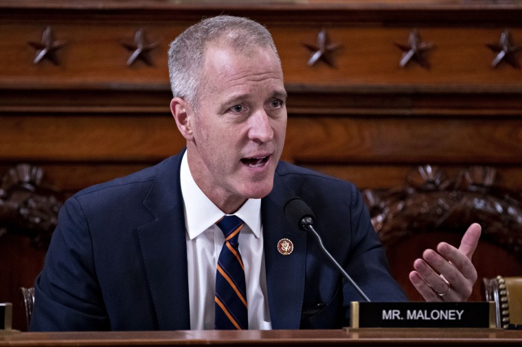 Image: Rep. Sean Patrick Maloney, D-N.Y., during an impeachment hearing at the Capitol