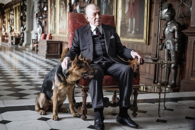 Christopher Plummer as J. Paul Getty in "All The Money In The World" in 2017.