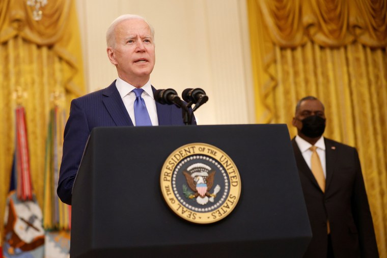 Image: President Joe Biden delivers remarks on International Women''s Day at the White House