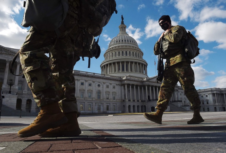 Image: National Guard Capitol Security