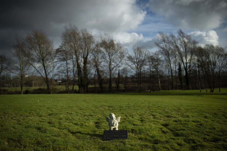 Image: One of the baby graves in Milltown Cemetery