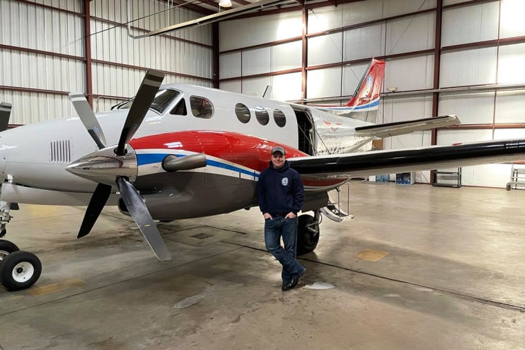 After getting laid off from a commercial airline in March, pilot Joshua Walden said he was lucky to land a job doing medevac duty during the pandemic at a small regional airport in Arizona near several Native American reservations.