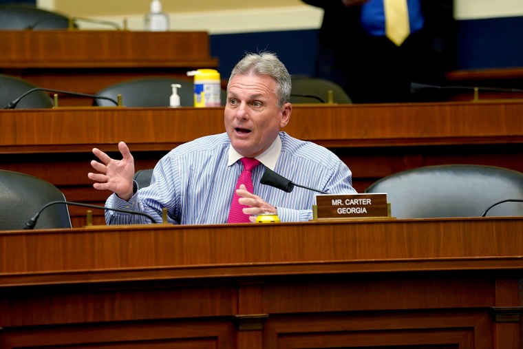 IMAGE: Rep. Buddy Carter, R-Ga., speaks during a House Energy and Commerce Subcommittee on Health hearing.