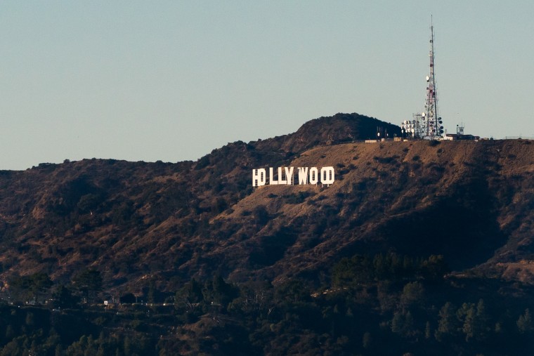 The Hollywood Sign on Dec. 29, 2020 in Los Angeles.