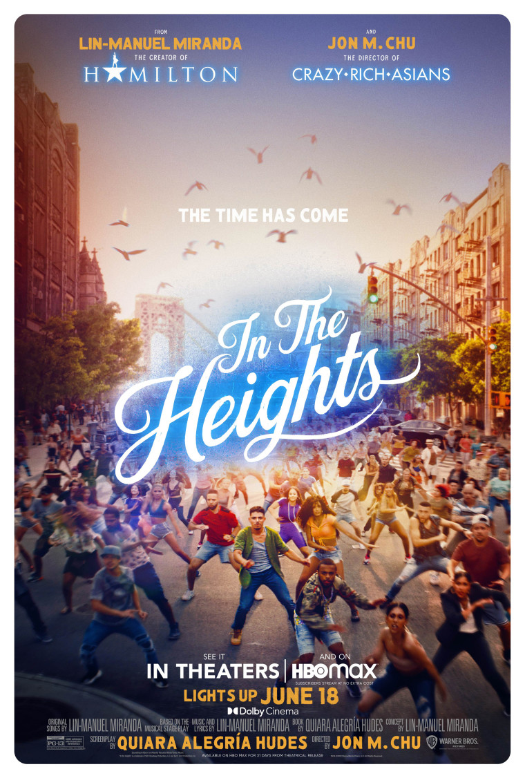 The trailer for "In the Heights" is pretty amazing.