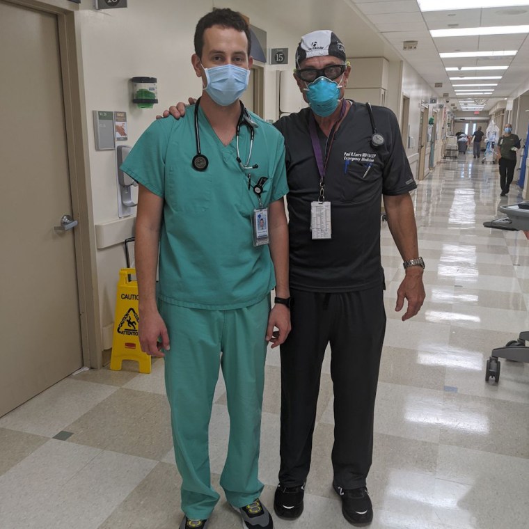 Drs. Michael and Paul Torre have been working side by side throughout the pandemic.