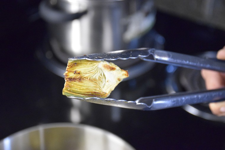 One of the best ways to prepare baby artichokes is to sauté them until golden-brown.