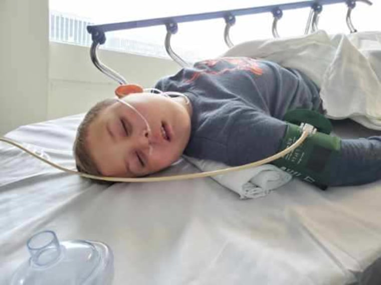 Twice a month, Jeg Weets goes to the hospital to receive a spinal injection of adrabetadex for Niemann Pick Type C. His mom, Jenna, believes that it has allowed him to thrive while having a fatal degenerative condition. 