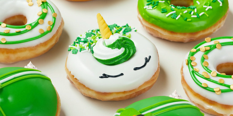 Krispy Kreme has a special new doughnut in honor of the occasion.