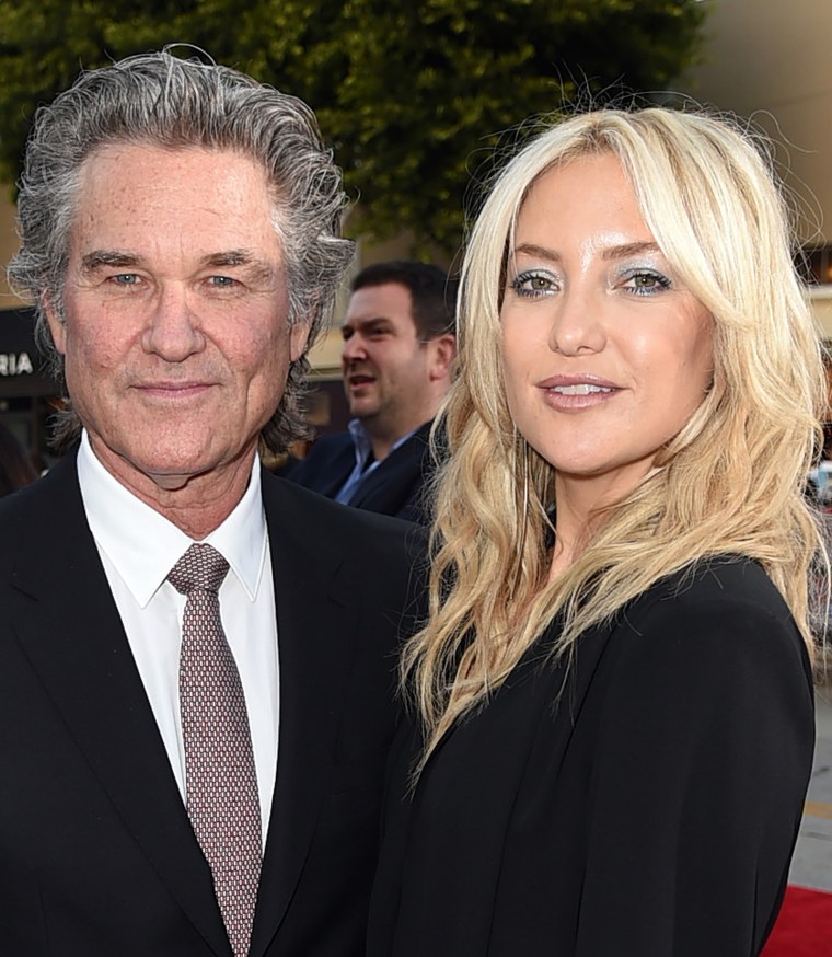 Kurt Russell and Kate Hudson