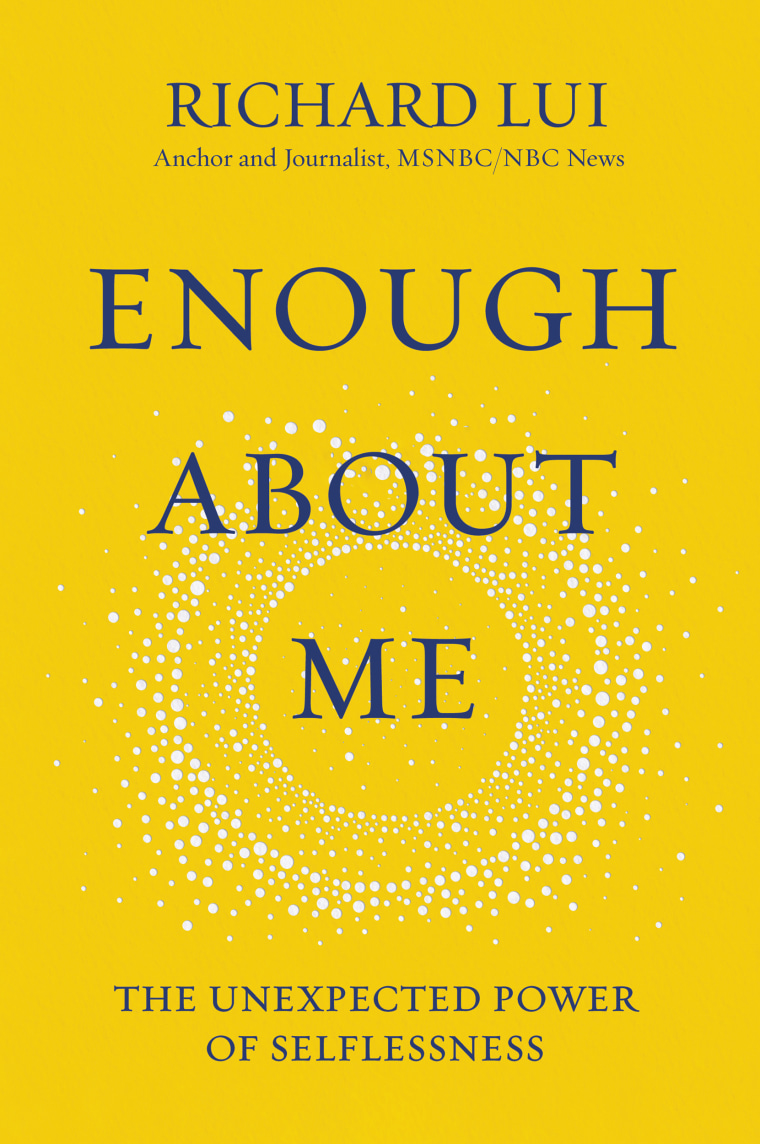 Cover of Richard Liu's new book, "Enough About Me"