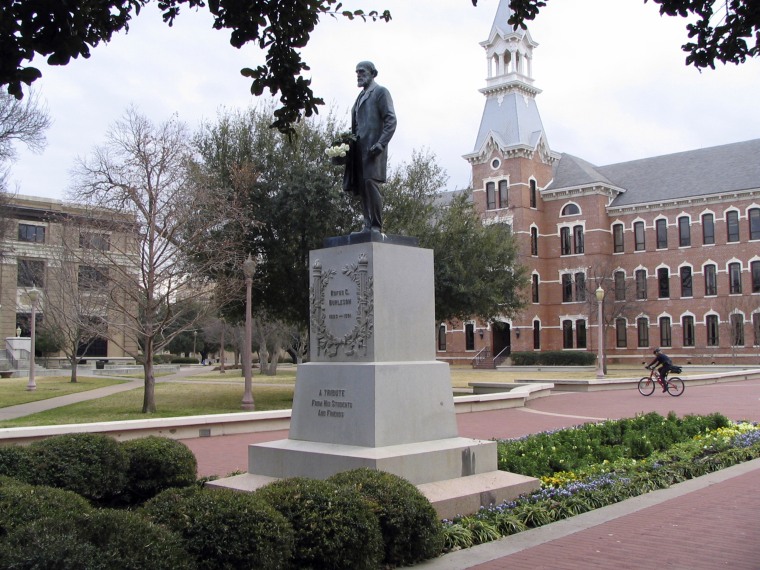 Image: The campus of Baylor University is at the heart of Waco, Texas.