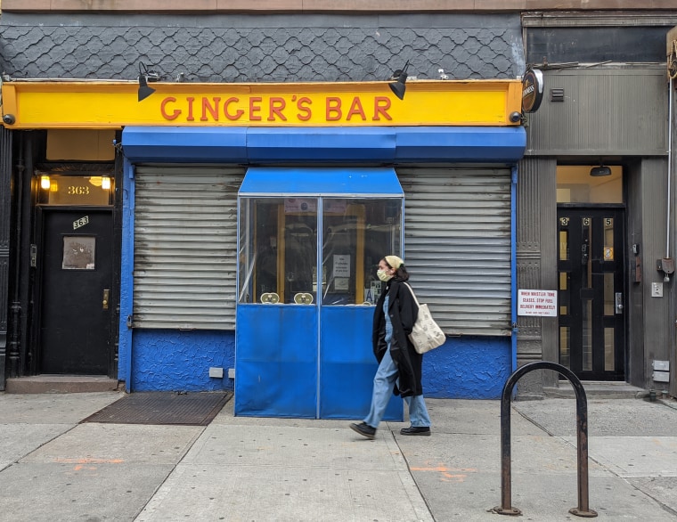 In compliance with citywide guidelines for nonessential businesses, Ginger's Bar closed on March 15, two days before St. Patrick's Day and what would have been the bar's 20th anniversary.
