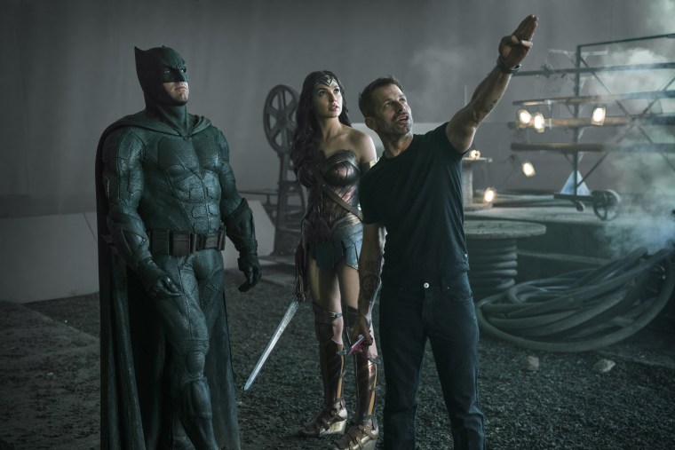 Zack Snyder directing Justice League.