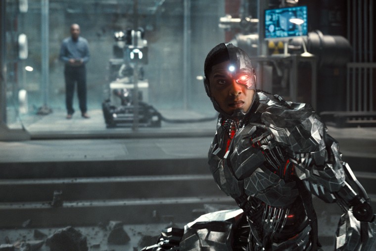 IMAGE: Ray Fisher as cyborg in 'Justice League'