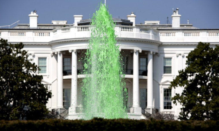 Image: St. Patrick's Day at the White House