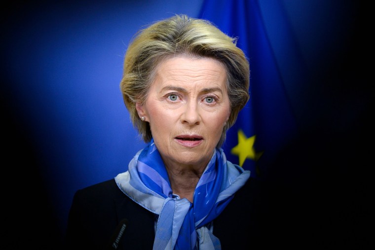 uropean Commission President Ursula von der Leyen.