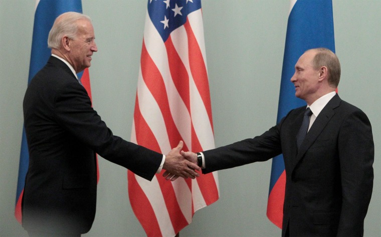 Image: Joe Biden and Vladimir Putin in March 2011