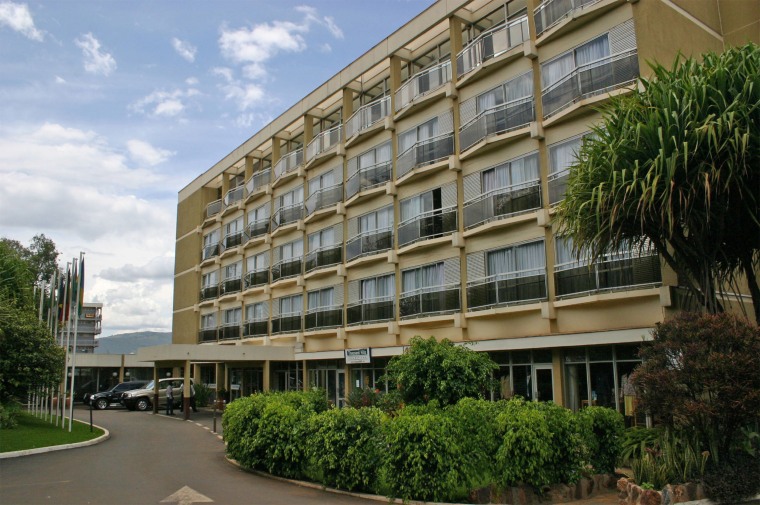 Image: The Hotel des Mille Collines in Kigali, the capital city of Rwanda