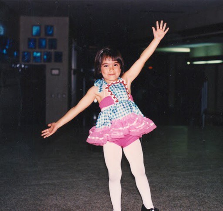 Cat Rakowski at age 6.