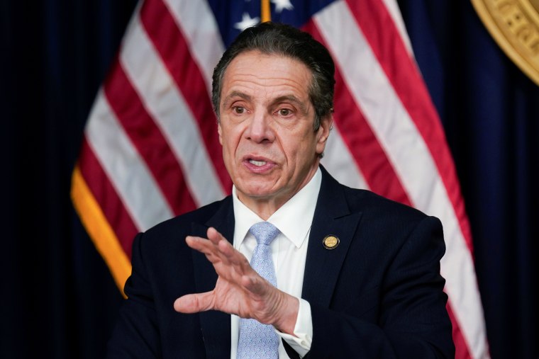 Image: New York Governor Andrew Cuomo attends an event in New York