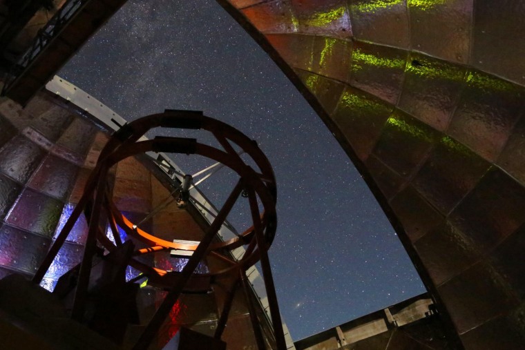 NASA's Infrared Telescope Facility, which sits atop the dormant volcano Mauna Kea in Hawaii, will measure the infrared spectrum of asteroid 2001 FO32 when it flies by Earth on March 21, 2021.
