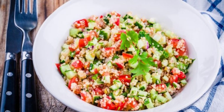 Quinoa-Chickpea Tabbouleh