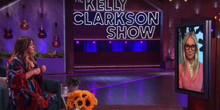 "I can’t even imagine doing it again," Kelly Clarkson told guest Gwyneth Paltrow when the topic turned to marriage.