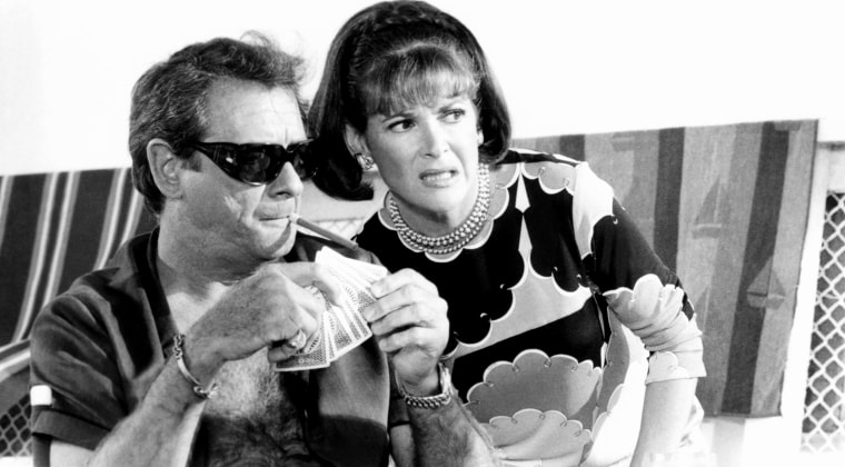 Jessica Walter with Richard Crenna in 1984's "The Flamingo Kid"